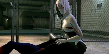 Spidergwen Headscissors (by Rusk Joel)