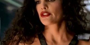 Julie Strain Breasts Scene  in How To Make A Monster