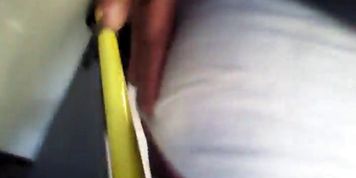 manoseada en el bus
