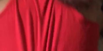 Redbone Cum on my cock