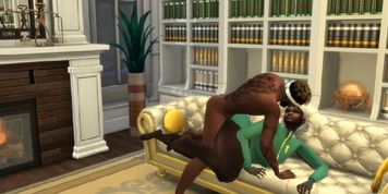 Thick Chocolate mature gets a visit sims 4