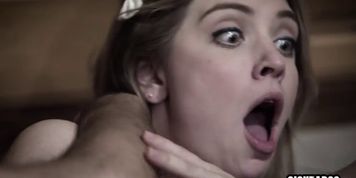 Perverted uncle banged a blonde teen with big boobs (Giselle Palmer)