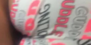 Ebony almost get caught fucking in backseat )