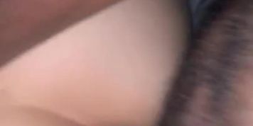Fucking my friends sis in his room 
