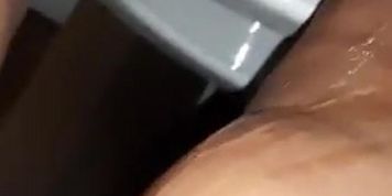 Pee on cock