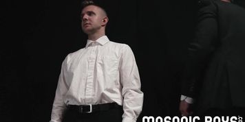 MasonicBoys DILF Adam Snow seduces cute excited twink