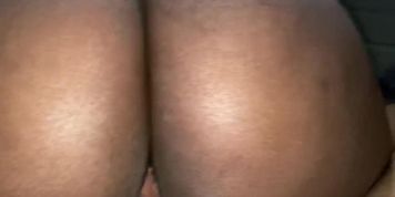 Thick ass teen slow riding cock