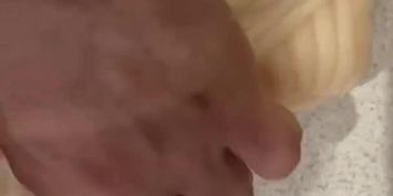 Amature guy screw sex toy