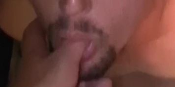 FIRST TIME SUCKING COCK!!