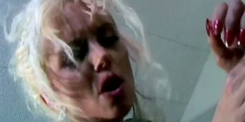 Hot blonde model Anna Sundquist soundly spanked to tears