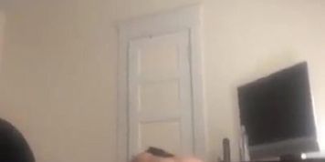 Teen sole hump POV (she secretly recorded it, lol)