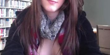 amateur library girl lil secret teen masturbation 2