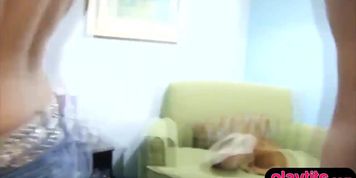 Three college chicks having a messy groupsex with two dudes