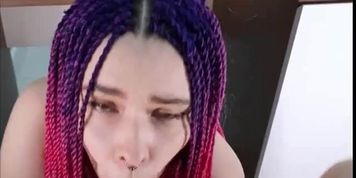 POV BLOWJOB: DESK ASSISTANT