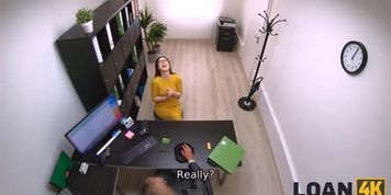 Fucking to get the loan approved for a new apartment