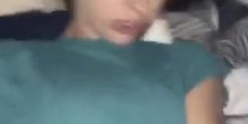 Petite White Girl Eye Rolling Orgasm In Sleeper Truck 