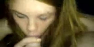 Dirty-minded blondie likes being fed with delicious hot sperm after a blowjob