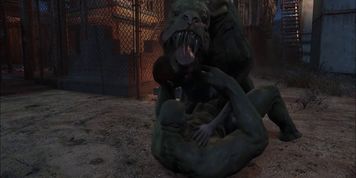 Fallout 4 Mutant and Dog Party