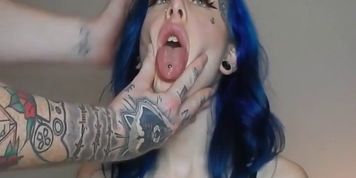 Blue Bimbo Fuckmeat