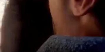 blow job and cum eating in the car