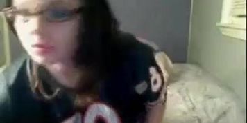 Slutty sports fan shows off (Little Whore)
