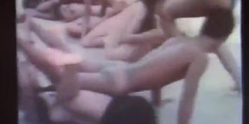 Vintage Thai Beach Orgy