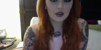 Tattoeed redhead