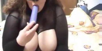Deutsche BBW-Mutter allein und geil