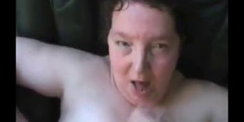 Cum on granny homemade - video 1