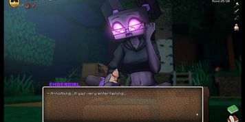 HornyCraft [Minecraft Parody Hentai game PornPlay ] Ep.35 all minecraft girls wants to stroke Steve big dick ! giant joi