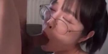 Big Boobs Asian Sloppy Blowjob