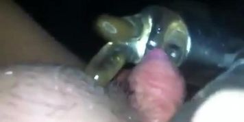 Big clit fucking her bunny