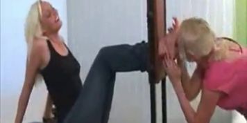 Czech Lesbian Feet Worship