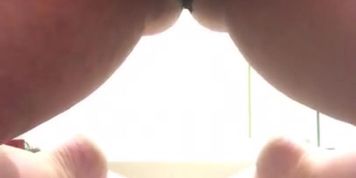 Pathetic slut pisses through her panties into her dog bowl then drinks it (BritishAmateur)