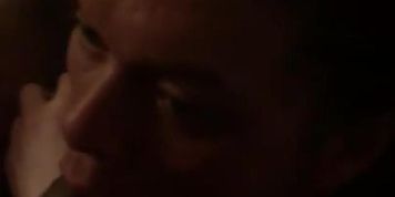 Whore gives head to bbc