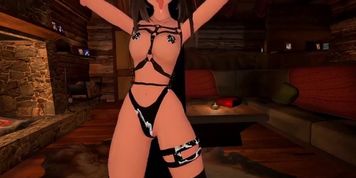 {POV} ANIME GIRL GIVES YOU A SENSUAL LAPDANCE AND RIDES YOU