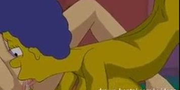 Lesbian Hentai - Lois Griffin and Marge Simpson