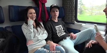 Only 4K - Alex Black Wendy Moon Teenagers Fuck On Train In 4K (Alex Jones, Shara Jones)
