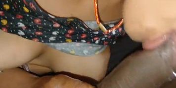 Desi bhabhi fucked rough at night - seema takes cum in mouth