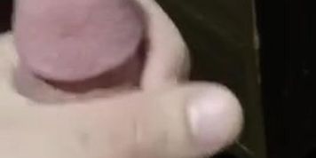 Talking dirty and moaning while I cum