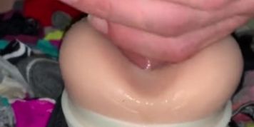 Filling (Asshole Fleshlight) Male Orhot and Moans