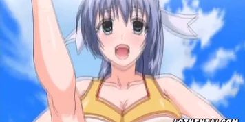 Hentai sex with big tit cheerleaders - video 1