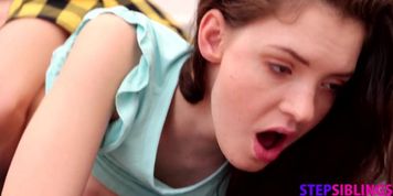 Sister &Amp; Stepbrother Fight Turns To Fuck (Anie Darling)