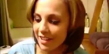 amateur girls eat there hubbys cum