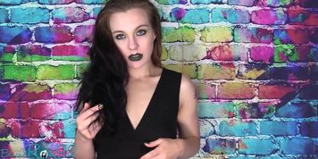 Long Goth Hair Flip, Tease, and Flirting PREVIEW (BlackxRose, Blackxrose92)