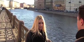 Hot Pick Up Girl Initiates the Craziest Threesome Ever
