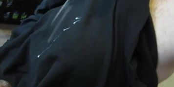 upside down cumshot into my own mouth and face and shirt