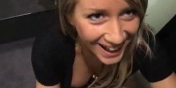Hot German Blonde in Public Changing Room