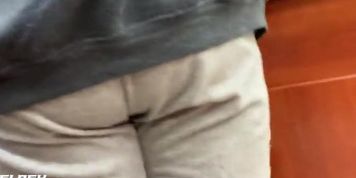 Pancake ass groped by bbc 1