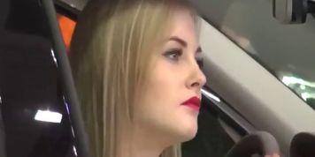 candid nylon feet toeclamp in motorshow